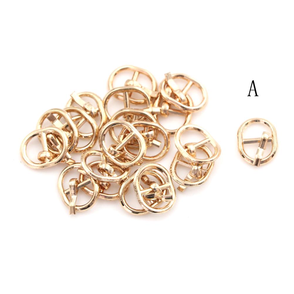 5.5Mm Mini Metal Buckle Diy Doll Dress Patchwork Handmade Craft Sewing Accessory