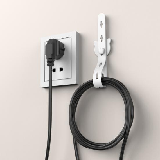 2 шт., кабельная стяжка, хорошая прочность, прочная фиксация, органайзер для штор для полотенец, домашнего использования