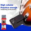 Guitar Headphone Amp Plug And Electric Play Mini Guitar Amplifier with