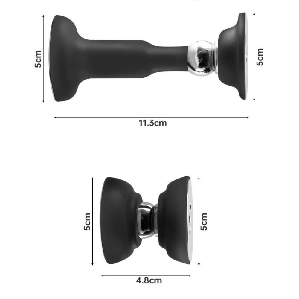 Защитная стенка Магнитный дверной стопор Free-punch Противоударный дверной присоска Защитный самоклеящийся дверной стопор Держатель настенный