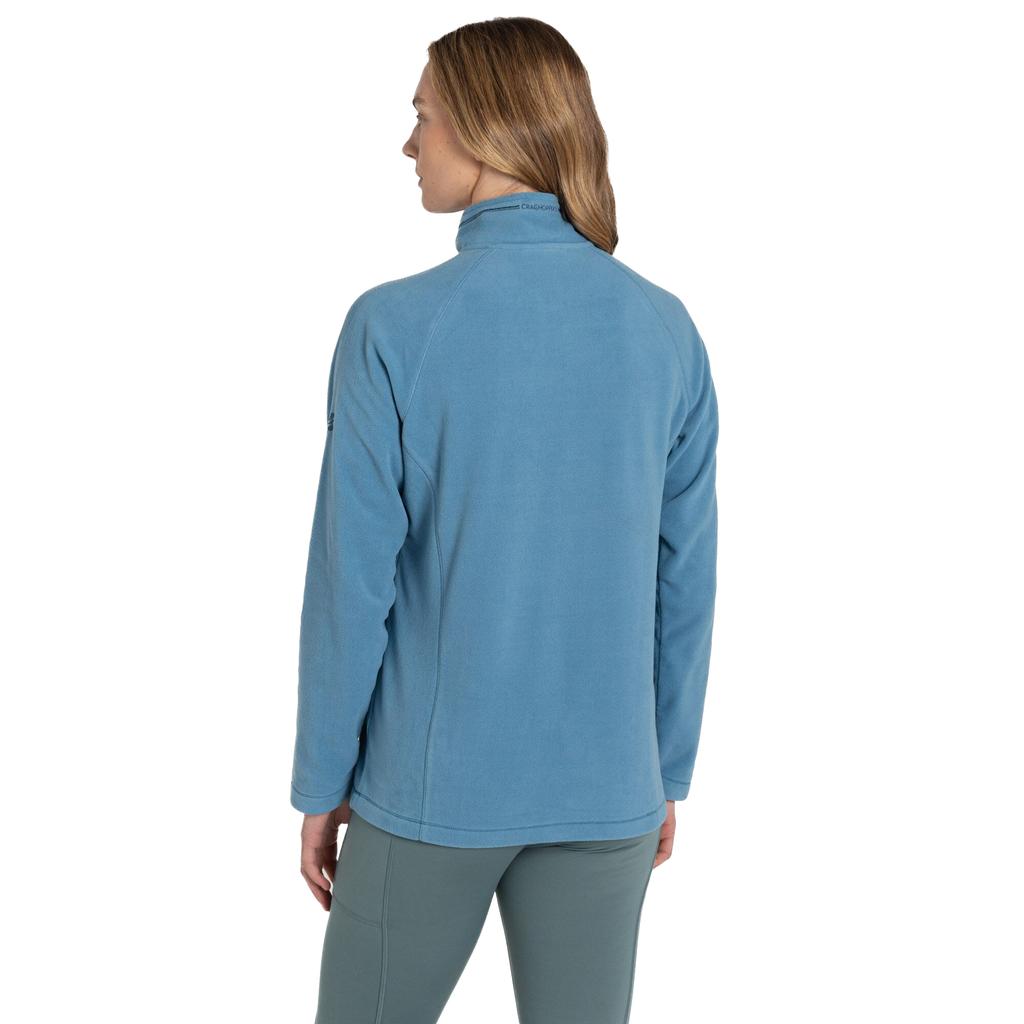 CRAGHOPPERS Женская флисовая майка Nation Trust Miska с застежкой-молнией на половину длины