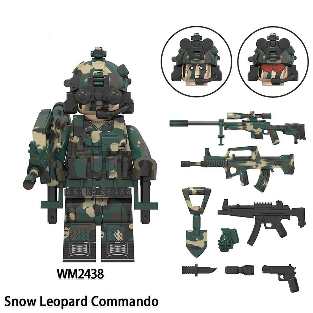Special Forces Snow Leopard Commando Puzzle Assembly Toys