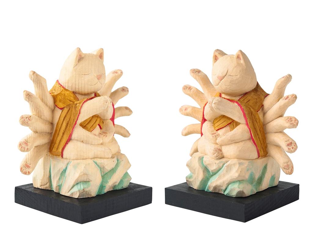 Кот Будда Каннон божество Года Прототипа под руководством Буцуя Сакаи Божество-хранитель Зодиака Фигурка Тысячерукий (Крыса-хранитель) -