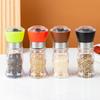 Регулируемый размер частиц Мельница для специй Прозрачные бутылочки для приправ Мельница для соли и перца Стейк