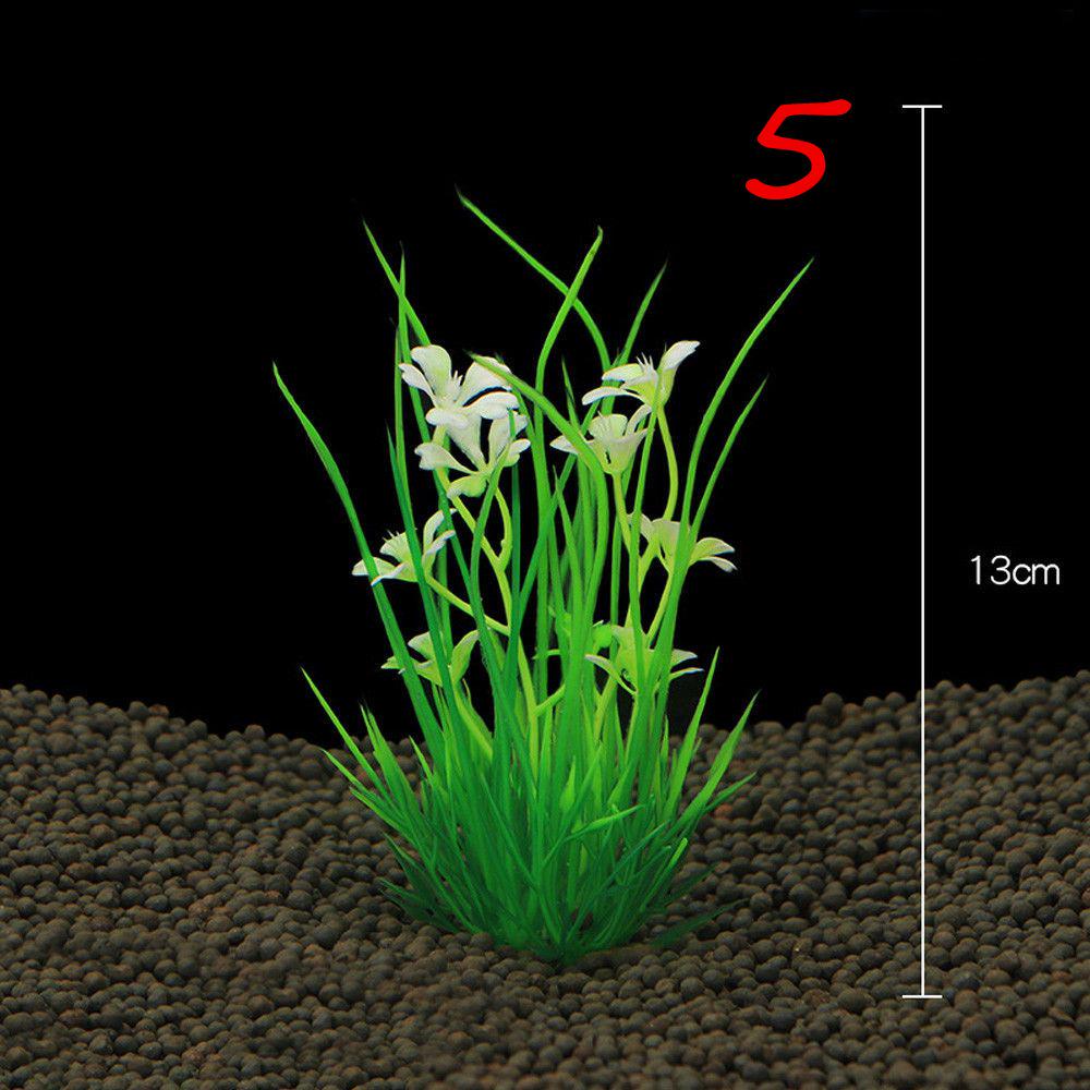 Ornament Green Aquarium Water Grass Fish Tank Landscape Decor Plastic Artificial Plant