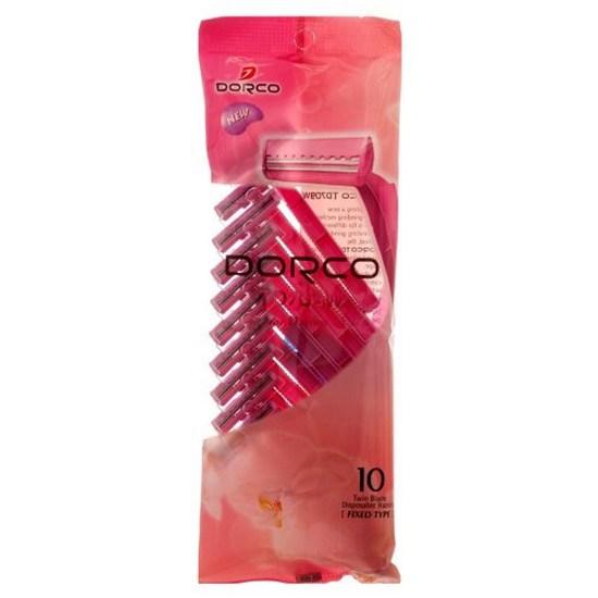 Dorco Оптовая упаковка женских бритв DORCO 10 шт.