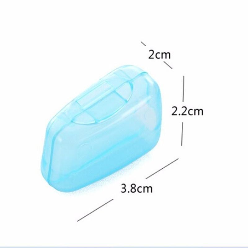 2/5/10 шт., портативная дорожная щетка, зубная щетка, защитный чехол, держатель для головы