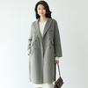 2024 Women's Mid-Length Double-Sided Wool Coat - Autumn/Winter Collection