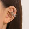 Three-dimensional Snake-shaped Ear Clip Adjustable Small Snake Ear Clip Can Wear Earrings Without Ear Holes.