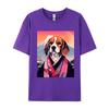 Beagle Dog Mount Fuji Tshirt Japanese Style Men T Shirt Funny Top Tshirts for Men Streetwear Mens Cotton Clothes