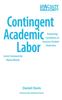 Книга Contingent Academic Labor : Evaluating Conditions To Improve Student Outcomes