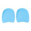 Heel Support Cups Shock Absorption Elastic Heel Pad Breathable Half Heel Insole for Pain ReliefL