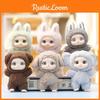 Soft Silicone Bunny Pendant With Plush Fill For Keyring And Kids Decor Room