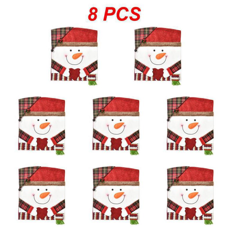 Christmas Decorative Chair Set Stool Set New Doll Chair Cover European and American Decorative Home Furnishings