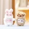 Adorable Plush Reading Duck Rabbit Doll Keychain Soft Pp Cotton Cute Animal Figurine