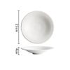 Line Texture Small Foot Bowl Ceramic Salad Bowl Thick Soup Bowl Noodles Bowls Sashimi Bowls Restaurant Creative Tableware