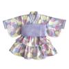 Yukata for Summer Separate Obi Comes with Heiko Evening Cool Yukata Fireworks Commemorative Lace HF33 [SEIWARAKU] Children, Girls, Babies, Kids,