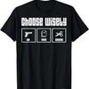 Gun Paper Scissors, Choose Wisely, Funny Gun Owner T-Shirt