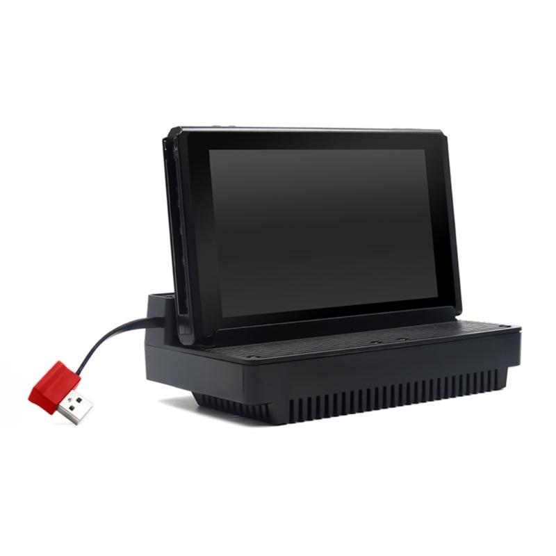 Подставка с охлаждающим вентилятором для консоли, док-станция USB со встроенным охлаждающим вентилятором, улучшает рассеивание тепла для хоста