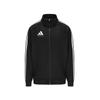 Adidas Vintage Sports Side Stripe Stand Collar Fashion Long Sleeve Jacket Unisex Jacket Black TR30JT-BW