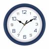 Quartz Glass Abstract Blue Analog Office Clock (214x44x215 Mm)