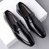 Men's Spring Leather Shoes Men's British Style Business Casual Shoes