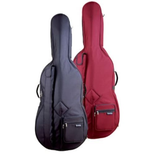 Grazioso Cello Bag (Soft Case) CVC-150 Black for 4/4 Size Cello