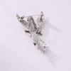 Exquisite Luxury Full Crystal Animal Hummingbird Brooches For Women Clothing Coat Accessries Gifts