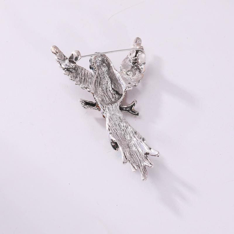 Exquisite Luxury Full Crystal Animal Hummingbird Brooches For Women Clothing Coat Accessries Gifts