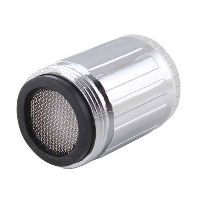 Светодиодный светильник для крана, насадка RGB, 7 цветов, изменение мигающей температуры, аэратор для крана, экономия воды, аксессуары для кухни и ванной комнаты