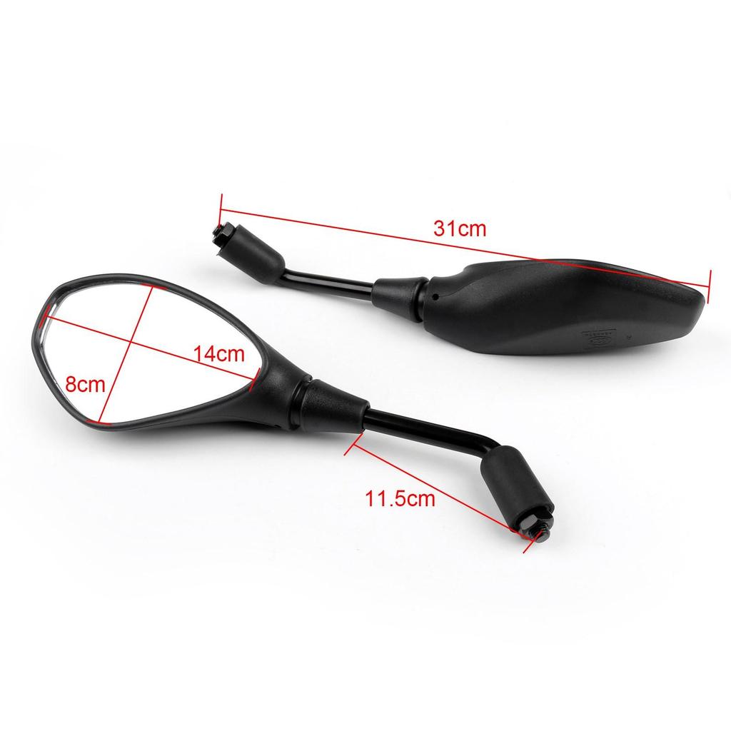 Motorcycle Rear View Mirror 10mm For BMW F650GS F800GS F800R Aprilia Tuono SL750