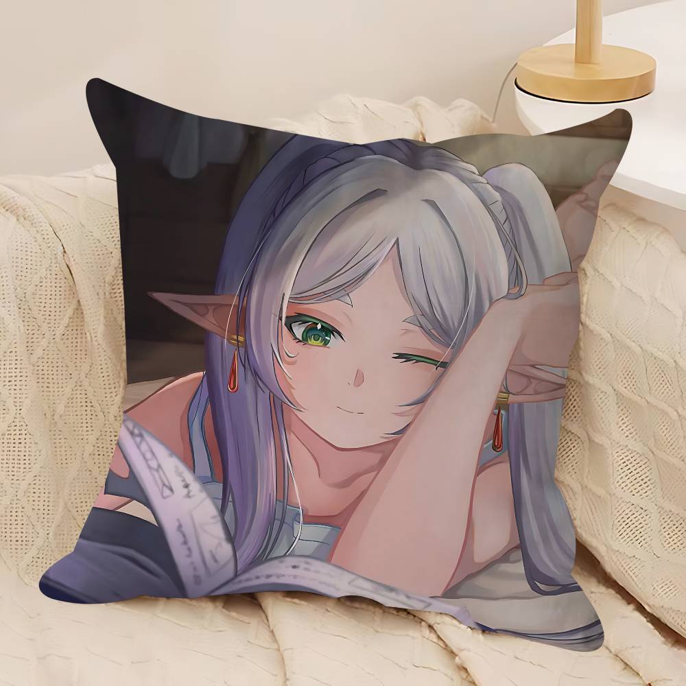 Милая наволочка F-Frierens, съемная, моющаяся, чехол для подушки – Мягкий лен для любого сезона