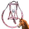 Metal Buckle Horse Halters Ergonomic Unfettered Riding Horse Bridle  Equestrian Gear