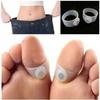 Magnetic Toe Ring - Silicone - Transparent White - Weight Loss - Comfortable