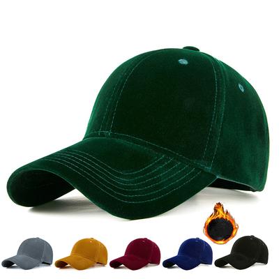 2023 осенне-зимняя новая теплая бейсболка из мерсеризованного бархата, корейская мужская и женская утолщенная фуражка для путешествий, спорта на открытом воздухе