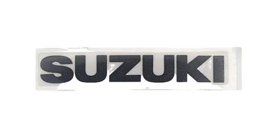 Suzuki Оригинальная наклейка с логотипом на заднюю часть сиденья, разные цвета (черный)