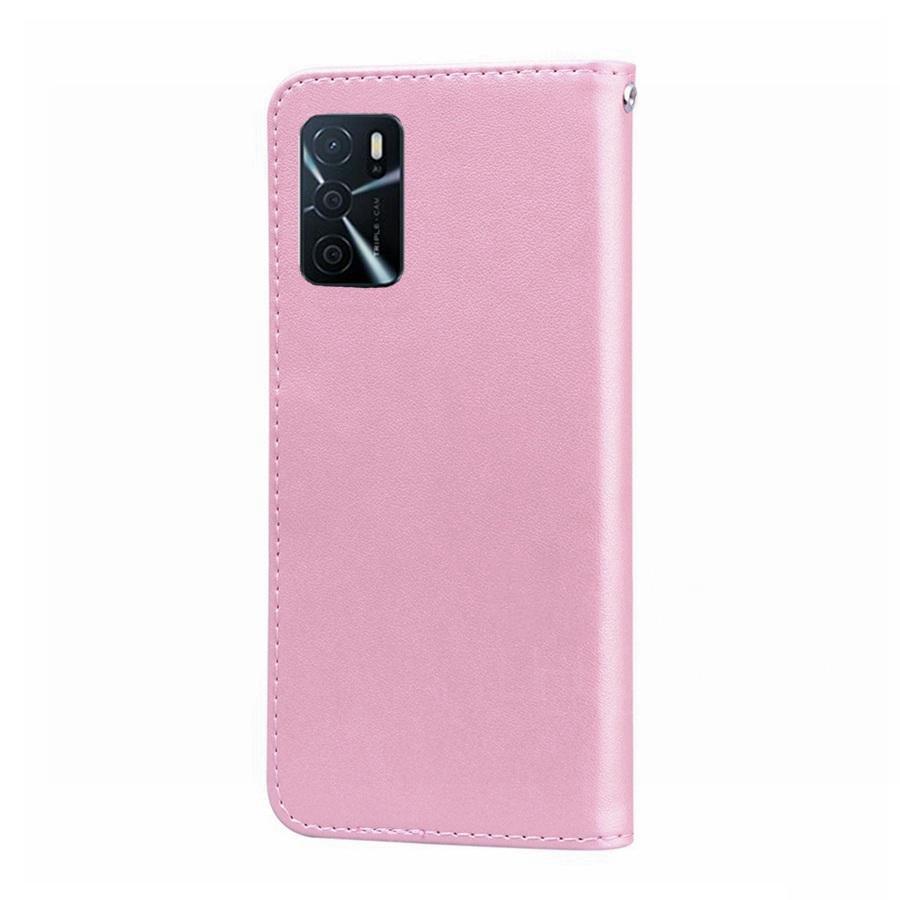Кожаный кошелек-книжка с рисунком розы для Vivo Y19S Y33 Y21 Y31 Y36 Y72 Y29 5G Realme 9 Pro C71 OPPO A5X A6X A6 A5 A40 A78 A79 Reno 13 14 13F 14F Чехол