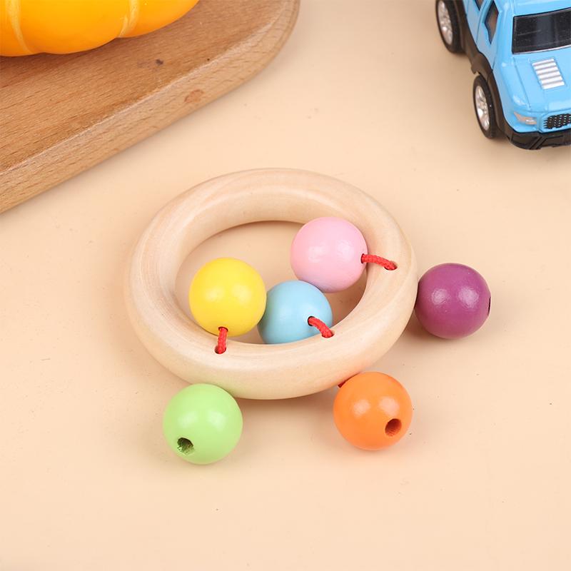 Детский ручной звонящий инструмент, игрушка, деревянные музыкальные инструменты, детская погремушка, игрушки для раннего развития, игрушки для тренировки хватания