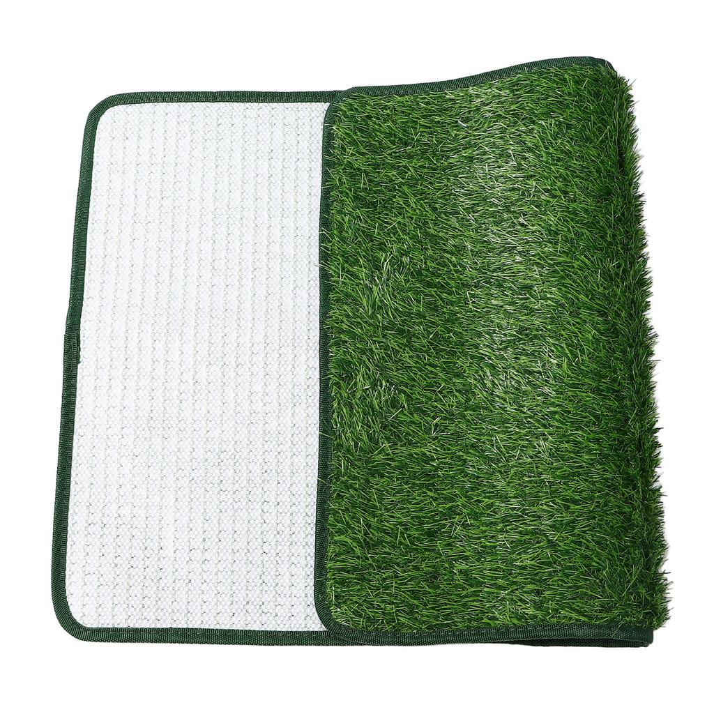 Artificial Grass Dog Pee Pad Large Size Prevent Slip Soft Comfortable Reusable Dog Potty Training