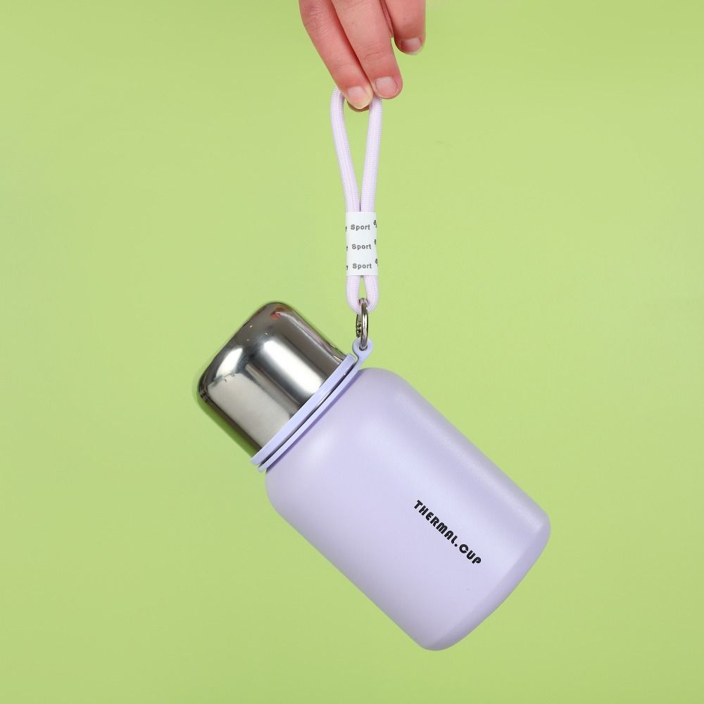 С ручкой Портативный термос Питьевой чайник Термобутылка для воды Практичный подарок