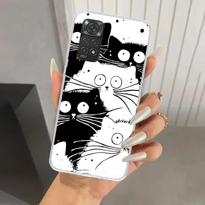 Cat Cute Kitten Cartoon Phone Case for Xiaomi Redmi Note 15 14 14S 13 12S 12 Pro 11S 11 Plus 11T 11E 10S Soft Funda Print Shell