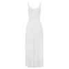 MO&Co. Qin Lan Style Textured Pleated Maxi Slip Dress