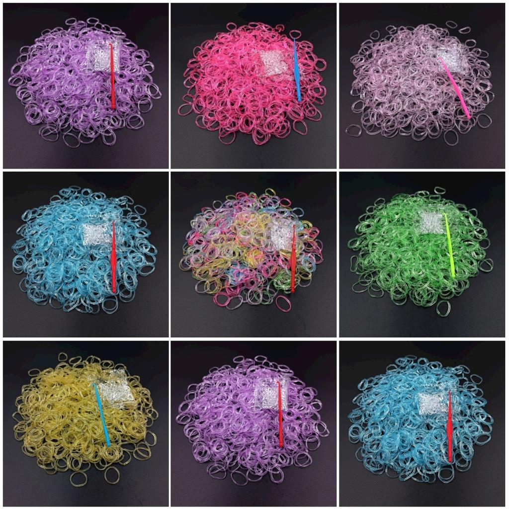 Ювелирные аксессуары перламутровые цветные бусины для ручной работы модная резинка одноразовая резинка браслет своими руками изготовление ювелирных изделий 600 шт./упак. бусины
