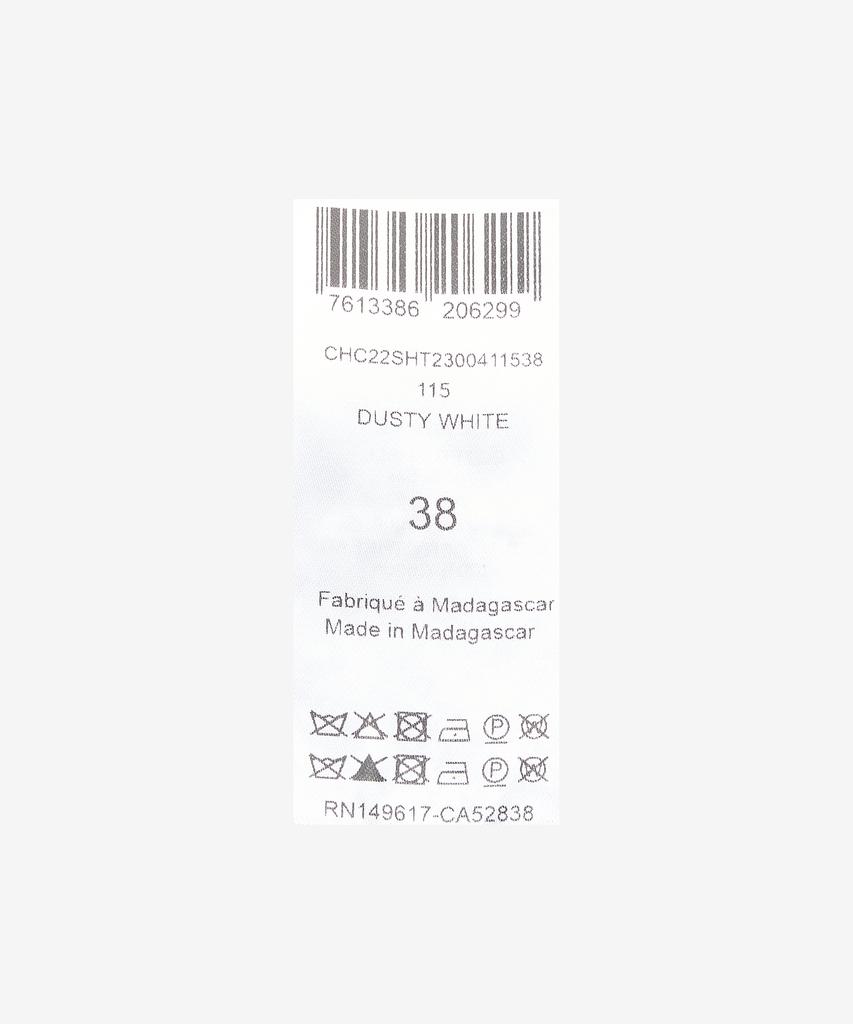 CHLOE Round Neck Shirt - White / Chc22Sht23004115