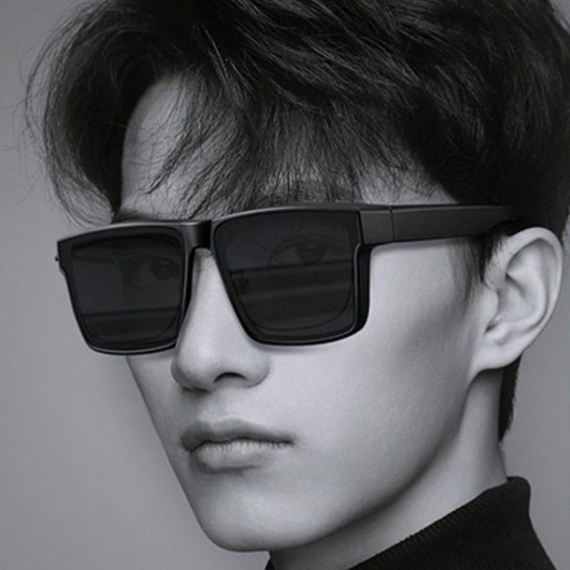 Модные накладные поляризационные солнцезащитные очки большого размера для ношения поверх очков, подходят для близорукости