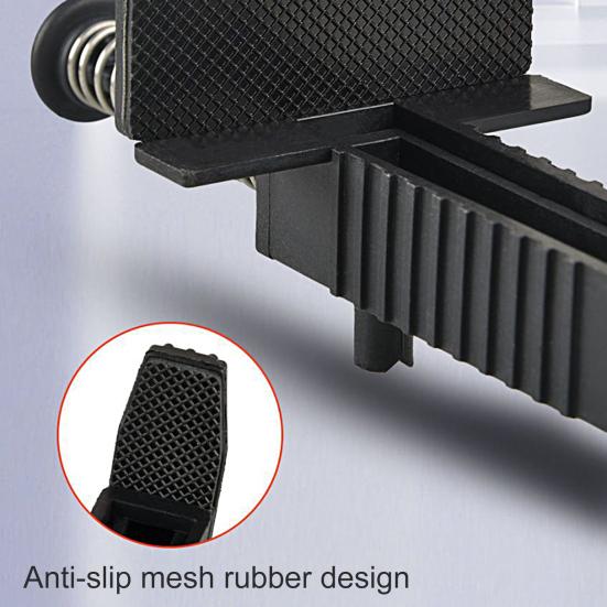 2/5Pcs Bricklaying Pullers Spring-loaded Time-saving Sturdy Anti-slip Leveling Engineering Plastic Spring-loaded Brick Line Runners for Architecture