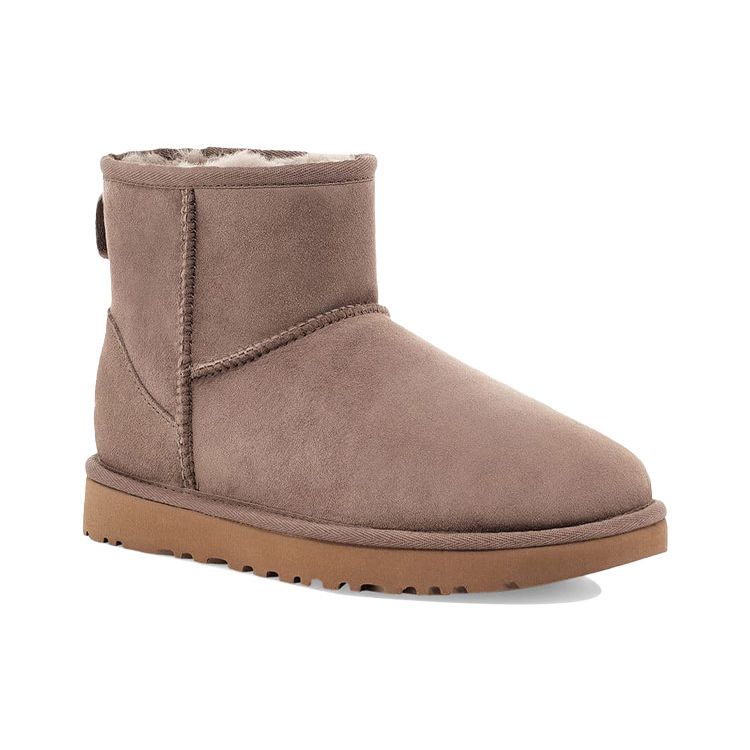 UGG Классические женские кроссовки Mini II Boot Caribou коричневые 1016222-CRBO