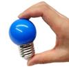 E27 B22 2W LED Globe Bulb Colorful 110V 220V G45 Atmosphere Lamp Blue Green Purple Red Yellow Pink Orange White for Party Decor