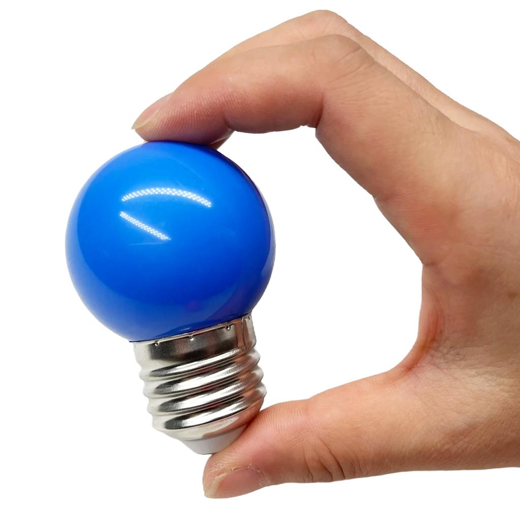 E27 B22 2W LED Globe Bulb Colorful 110V 220V G45 Atmosphere Lamp Blue Green Purple Red Yellow Pink Orange White for Party Decor