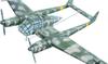 Barom 1/144 German Focke-Wulf FW189A1 Twin-Engine Reconnaissance Plane Plastic Model Kit CV14443 (Airplane)